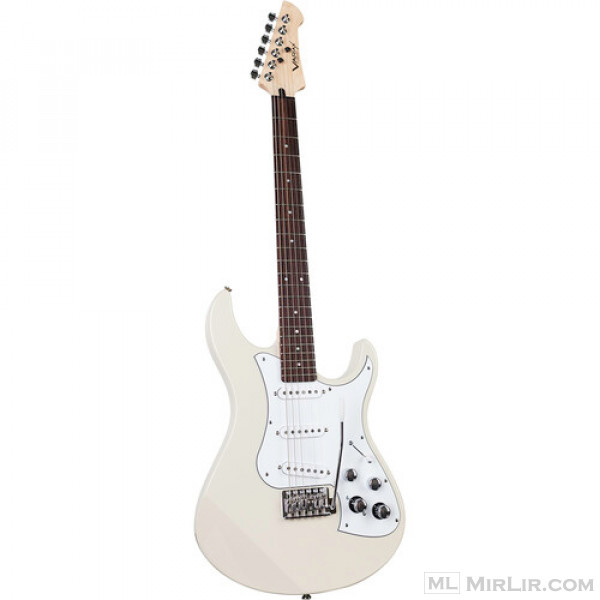 Linja 6 VariAx standarde kitarë elektrike me fretboard ebony (e bardhë)