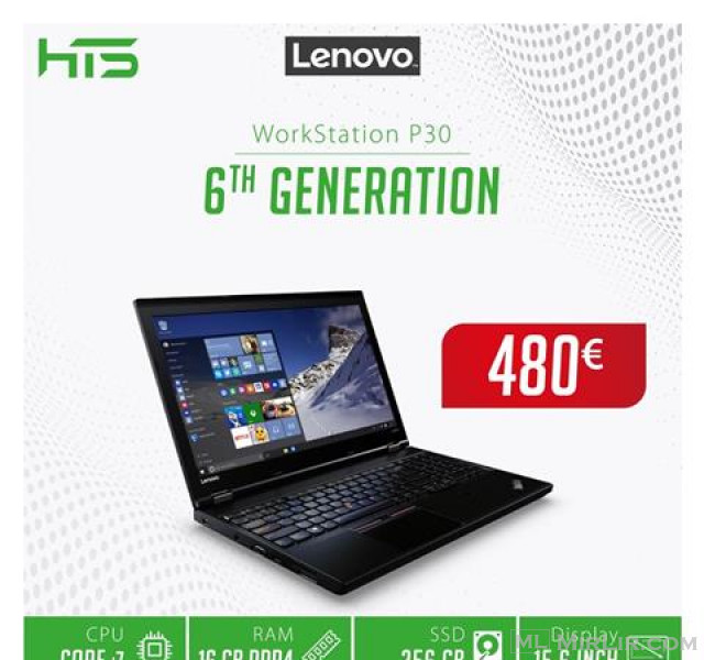 Laptop WorkStation i7 / 16 GB RAM / 256 SSD