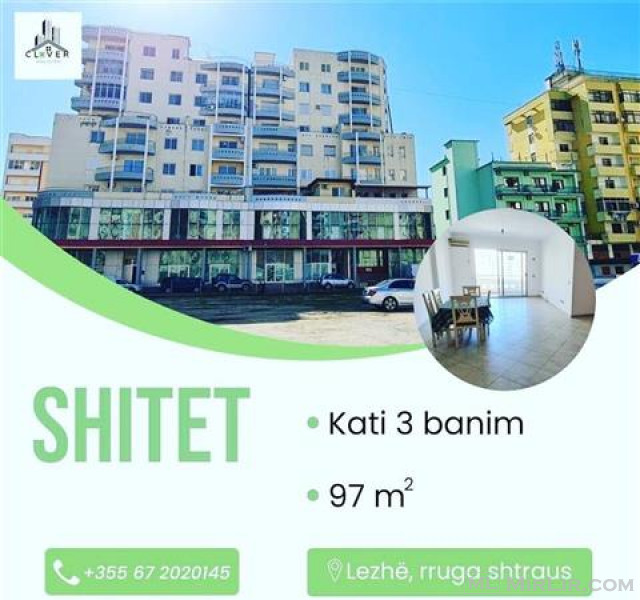 Shitet Apartament 2+1 në Lezhë
