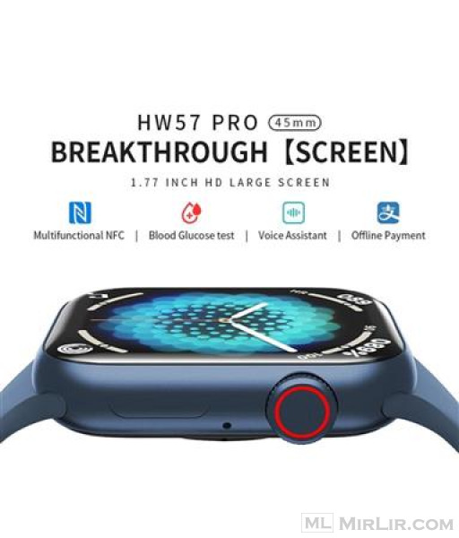Smart Watch HW57 Pro NFC Seria 7 me Bluetooth e vitit 2022