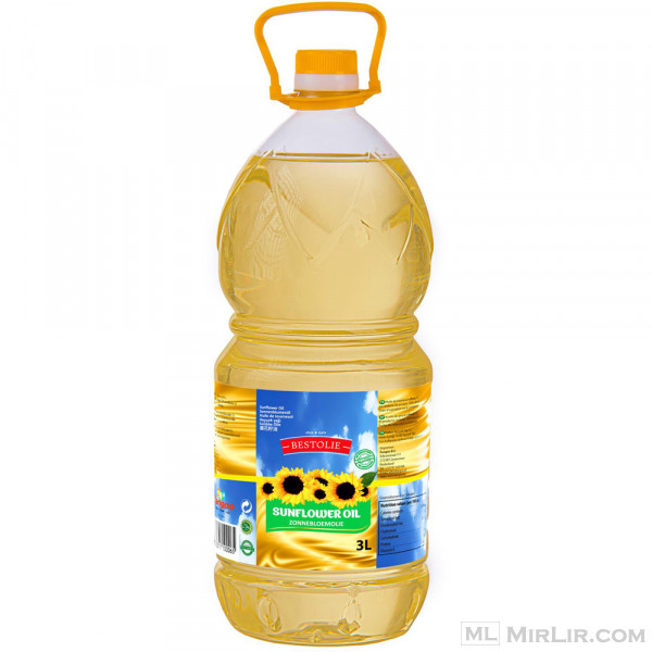 Pure Refined Sunflower Oil 3L
