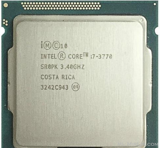Procesor i7 3770, plus motherboard