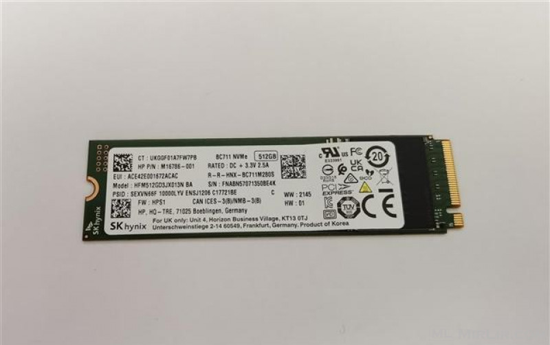 SSD NVMe 512 GB Sk Hynix