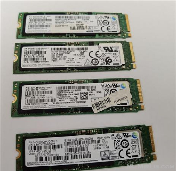 SSD NVMe 512 GB Samsung PM981