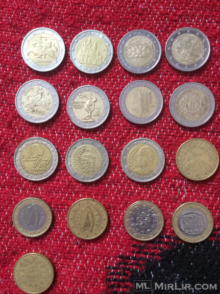 Shitet koleksion i euromonedhave