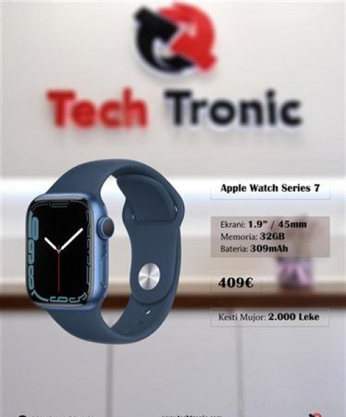 Apple Watch Seria 7 45mm ne kuti new Tech Tronic Al