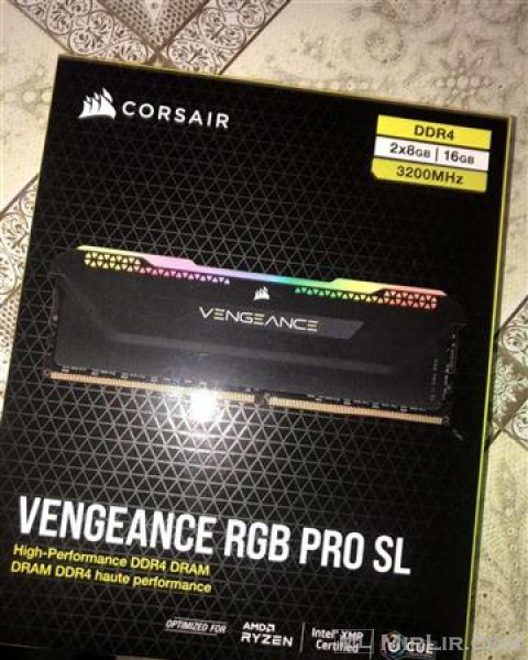 Shitet 16GB RAM GDDR4 Corsair Vengeance RGB 3200MHZ