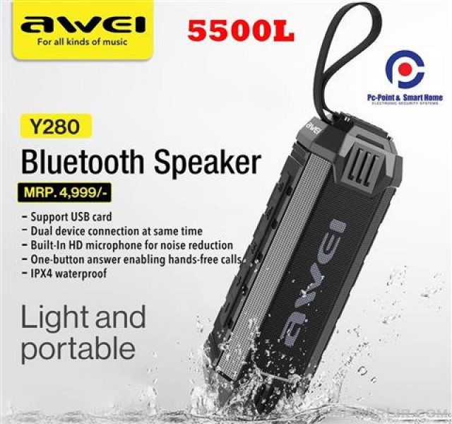 Super Box Awei Bluetooth Speaker Waterproof 5500L