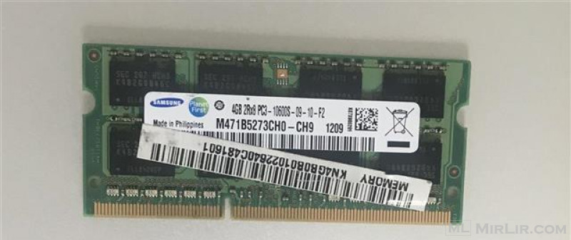 RAM MEMORJE 4GB per Laptop