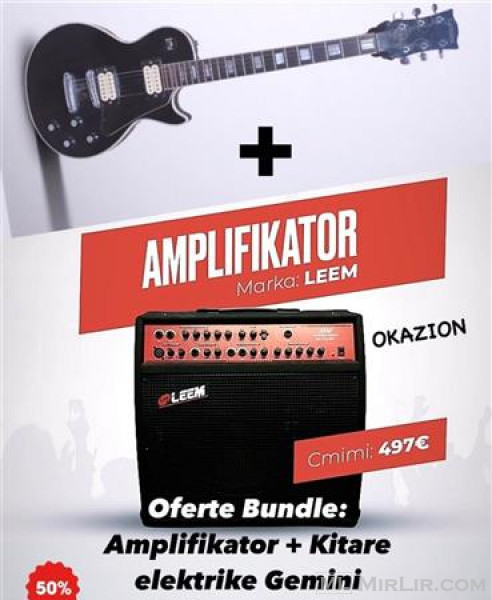 OKAZION: Oferte Amplifier LEEM +Guitar Electric 409EUR -50%