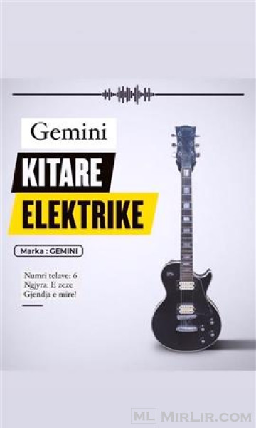 SHITET: Kitare Elektrike Gibson Style GEMINI 119 EUR  -50 %