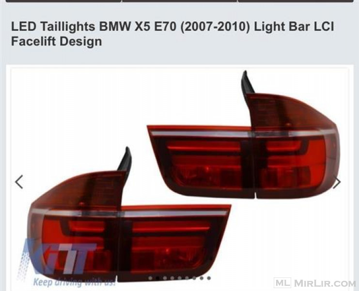 BMW X5 E70 STOPA PRAPA FACELIFT DESIGN 