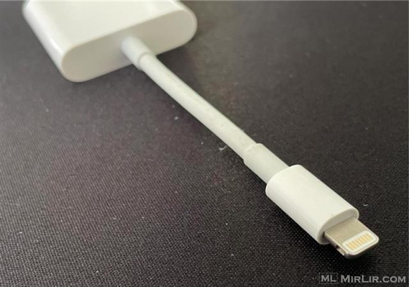 Apple Lightning to USB+Lightning Adapter