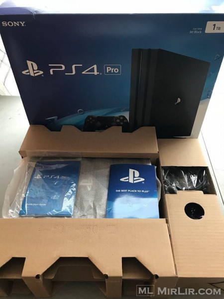 Sony PlayStation 4 Pro 1TB Console with Two Controller