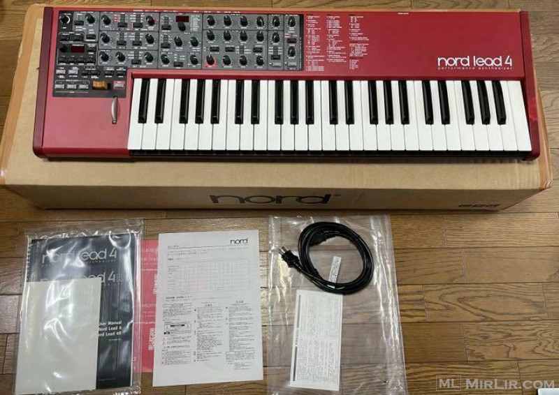 Nord Lead4 Synthesizer Original Box Me aksesore te kompletuar