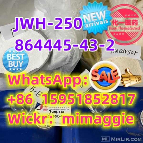 High purity 99% JWH-250  864445-43-2 adbb，jwh，5cladb，fub