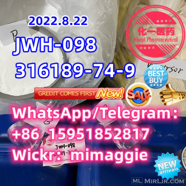 jwh semi-finished products JWH-098 316189-74-9