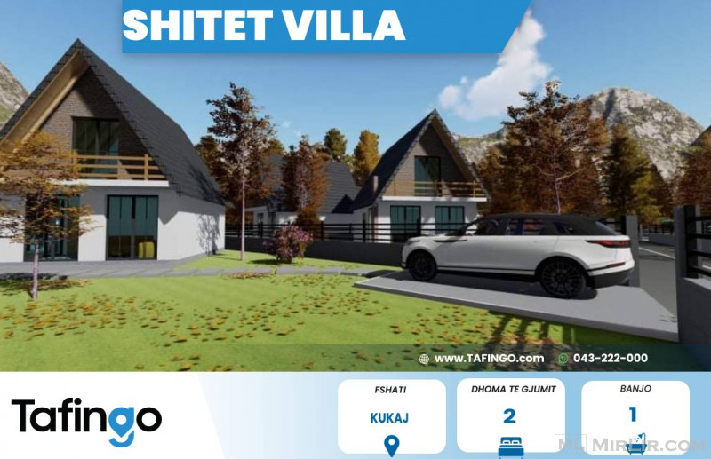 Shitet villa 100 m2 e 3 ari