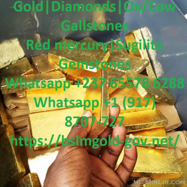 Gold | Diamonds | Ox/Cow Gallstones | Red mercury | Sugilite Gemstones