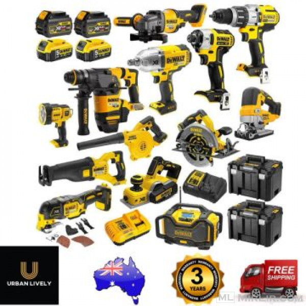 NEW Dewalt power tools 20v Max 15-Tool Lithium Ion Cordless Combos kits