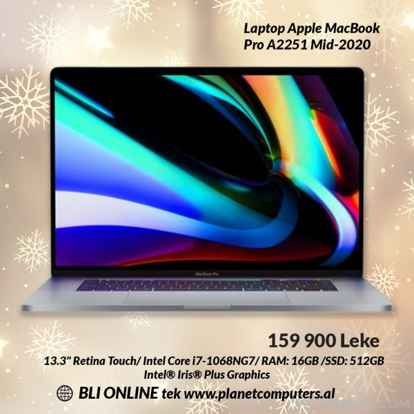 Laptop Apple MacBook Pro A2251 Mid-2020
