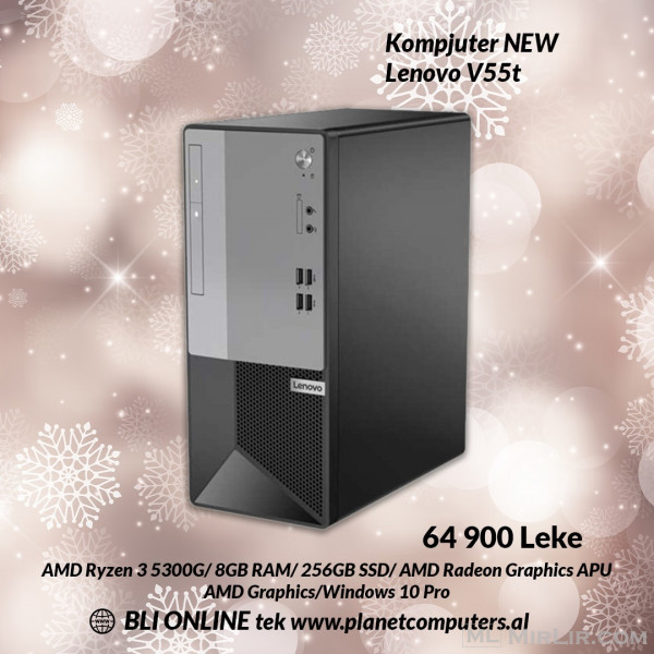 Computer NEW Lenovo V55t Gen 2 Tower (AMD) PC