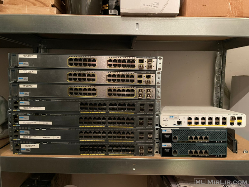 Cisco paisje te rrjetit Switch/Wireless Contoller