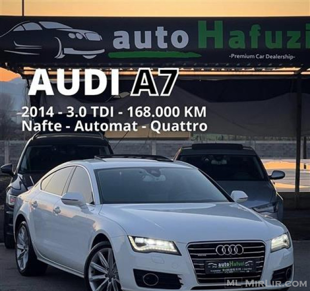 2014 - AUDI A7 3.0 TDI QUATTRO