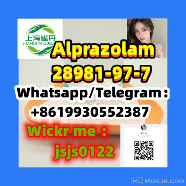     China manufacturer                         Alprazolam  28981-97-7 