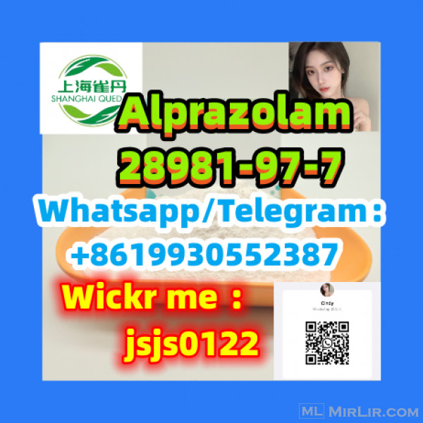  China supplier   Alprazolam  28981-97-7