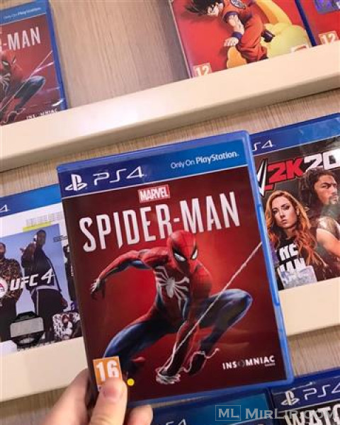 Lojra Ps4 Spider-Man Marvel