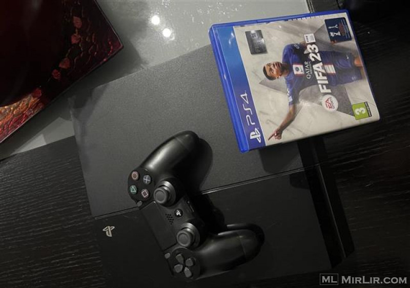 Shitet PS4 Standard + Fifa 23 me leve origjinale