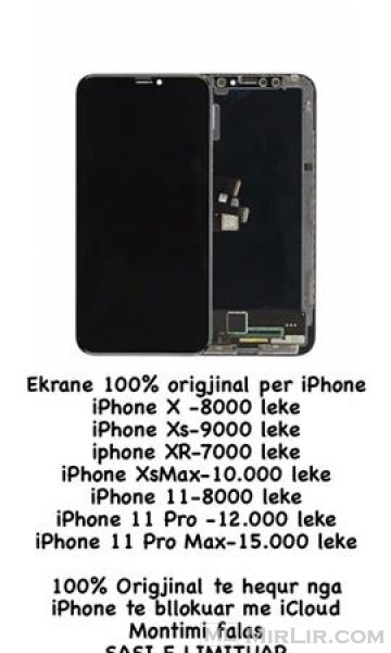 Ekran 100% origjinal iphone X-11 Pro Max