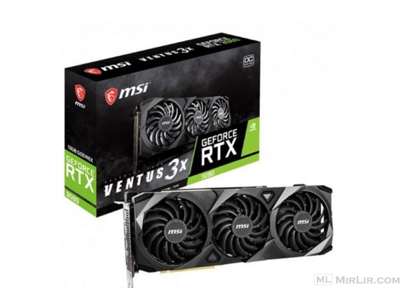 MSI nVidia GeForce RTX 3080 10GB 320bit RTX 3080 VENTUS 3X P