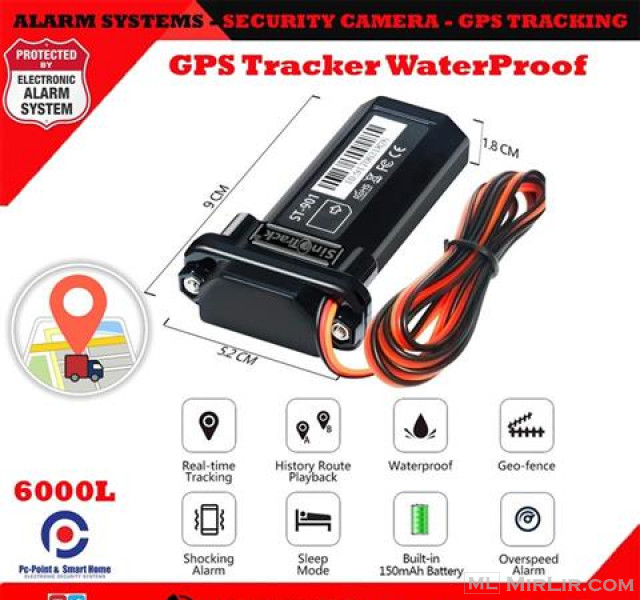 GPS Tracker per Makina Motoçikleta etj, kundra ujit (waterpr