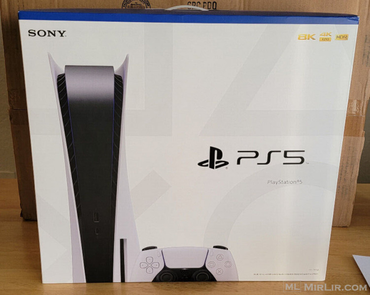 PlayStation 5 (PS5) Console - Disk Edition - White