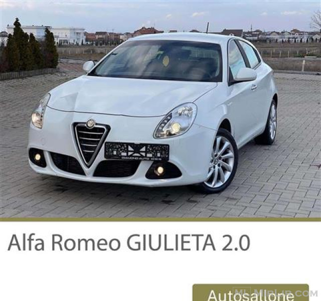 Alfa Romeo GIULIETTA 2.0 diesel 2014 AUTOMATIK me dogan 