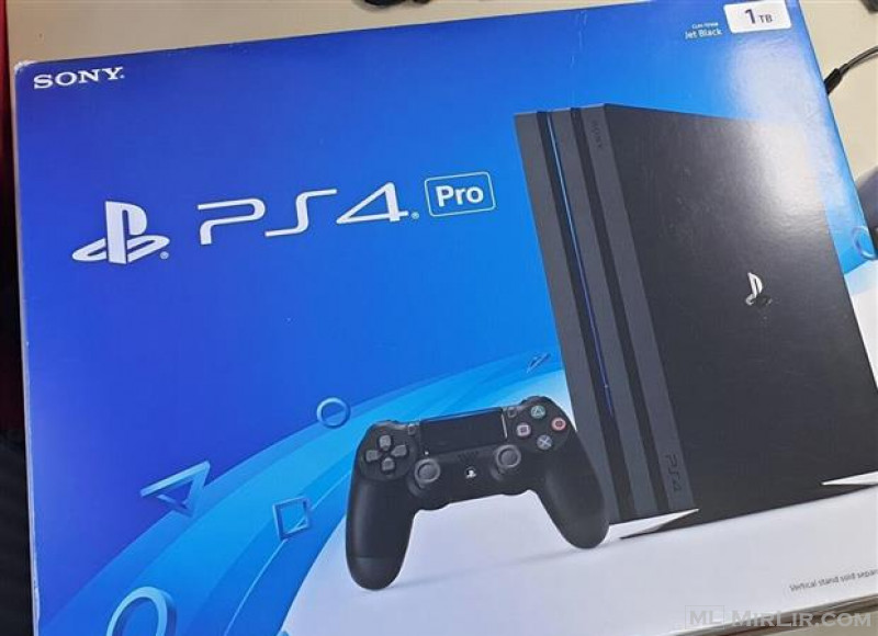 Sony PS4 PRO 1TB Console - Black + Controller + Vertical Sta