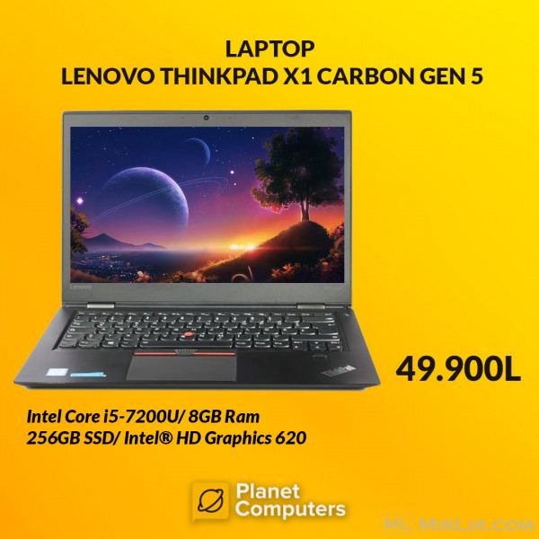 Laptop Lenovo ThinkPad X1 Carbon Gen 5