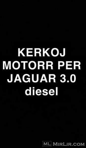 Kerkoj motorr 3.0 jaguar