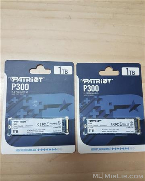 SSD Patriot Memory P300 M.2 Pcie Gen 3 x4 1TB