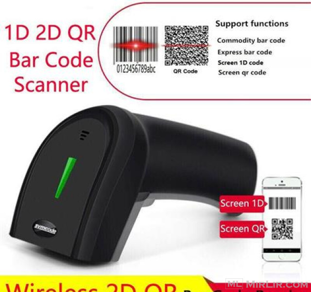 Symcode 2.4Ghz Barcode Scanner 1D 2D QR 69€ 