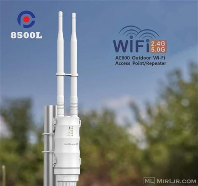 WAVLINK AC600 Outdoor Wi-Fi Range Extender-Dual Band 2.4 & 5