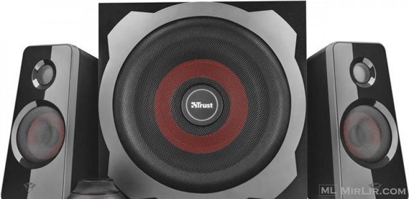 Bokse Trust Tytan 2.1 Black Speaker set audio system
