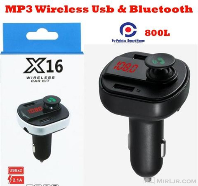 Mp3 Wireless Audio me Bluetooth & Kasetofona me ekran 