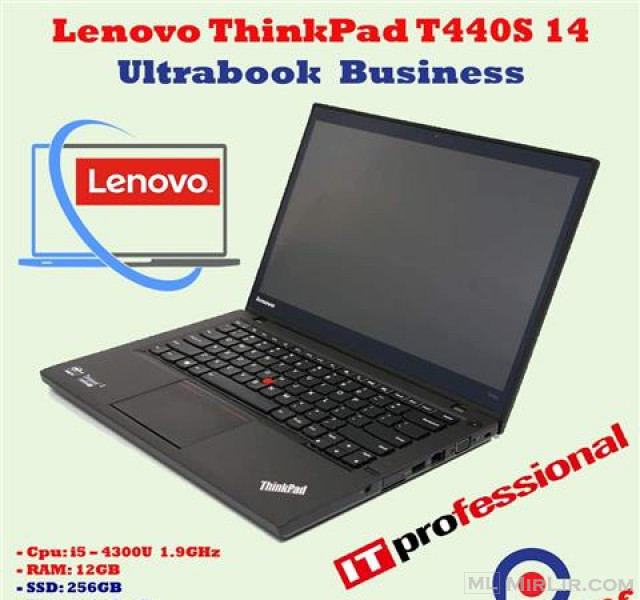  Laptop Lenovo ThinkPad T440S Ultrabook  Business i5/12/256