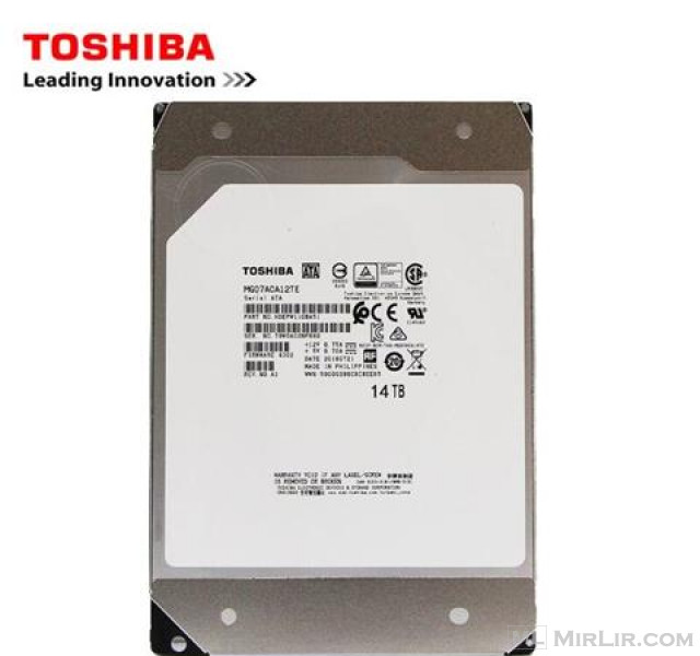HDD 14TB TOSHIBA - 7200Rpm  R&R COMPUTER