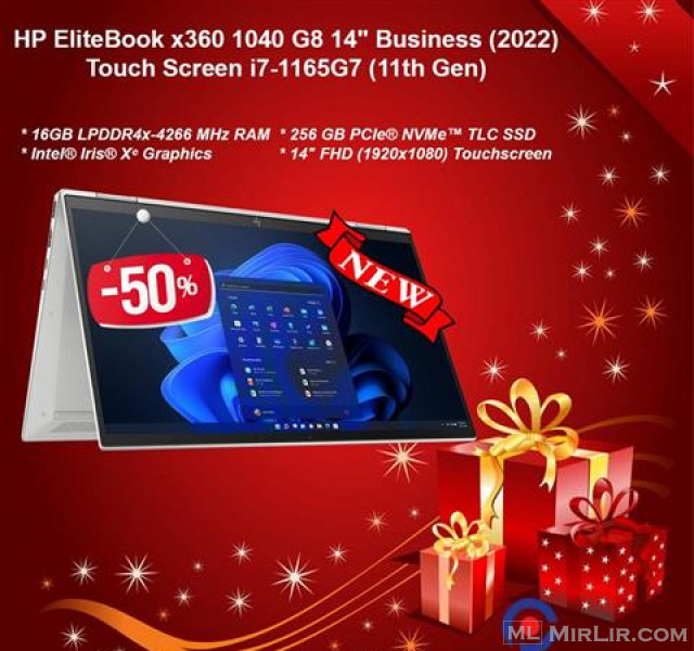 HP EliteBook x360 1040 G8 14\" Business Touch i7 (11th Gen)