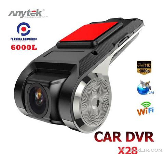 Dvr Kamera Anytek X28 Wifi ADAS Dash cam FHD 