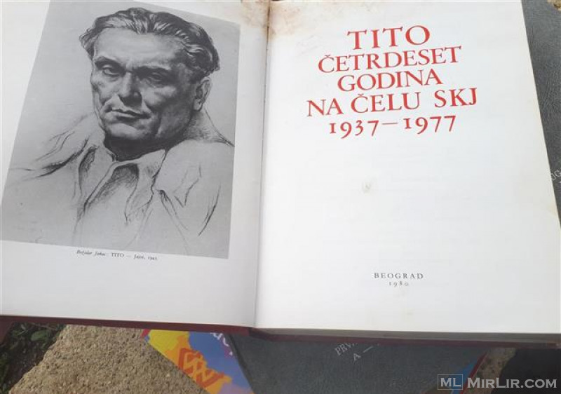 Libri Arkivor-Biografia e Titos-1937-1977.Origjinali.